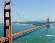 Golden Gate Bridge in San Francisco, CA, USA
